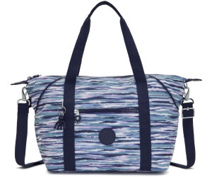 Kipling Basic Print Art Medium Tote brush stripes a 85 00 oggi