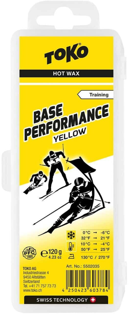 Photos - Climbing Gear TOKO Base Performance Hot Wax yellow 