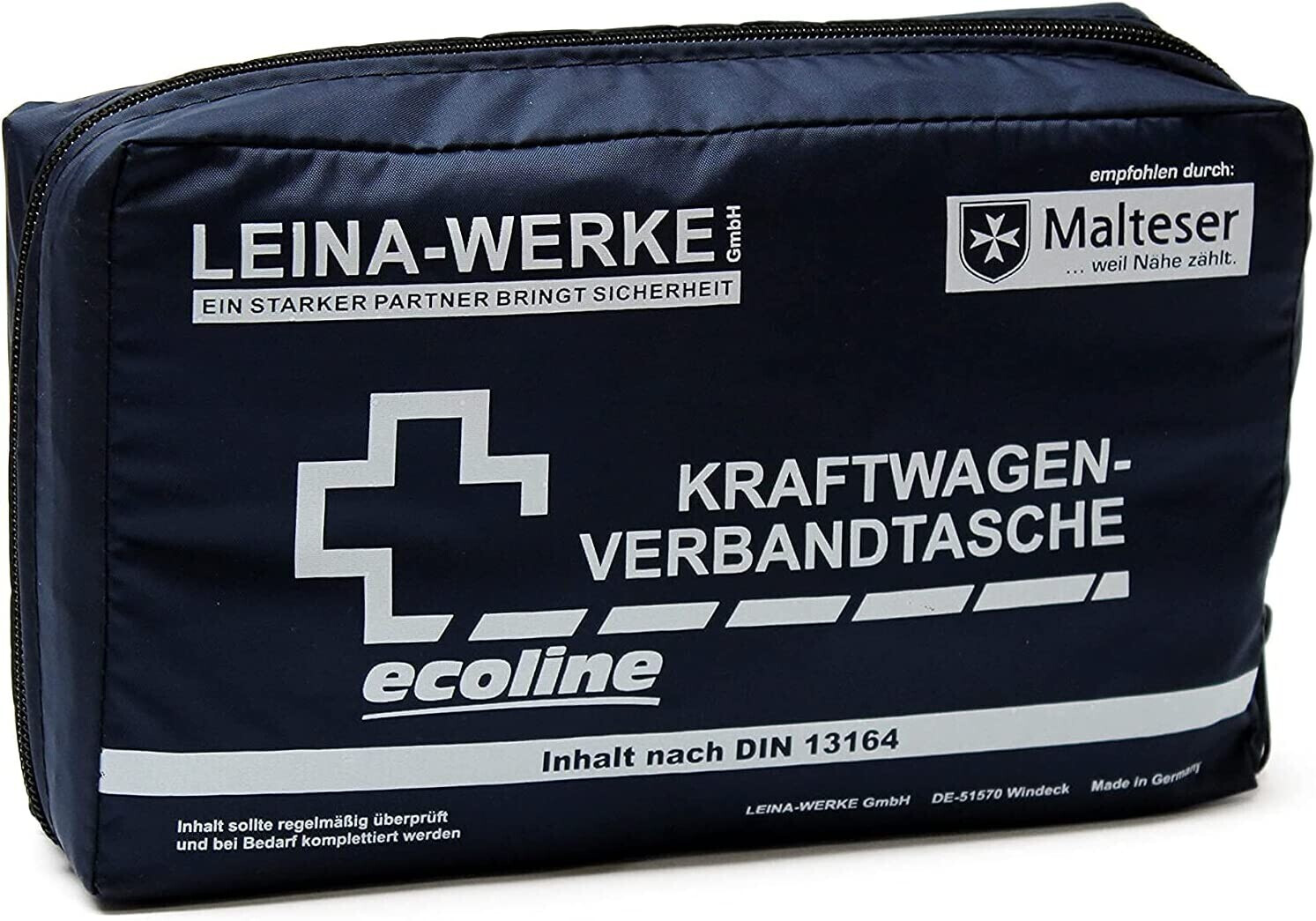 Leina-Werke Verbandskasten Fotodruck DRK Edition DIN 13164 schwarz