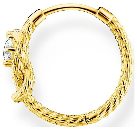 Thomas Sabo Einzel Creole Seil mit Knoten gold (CR695-414-14) ab 29,50 € |  Preisvergleich bei