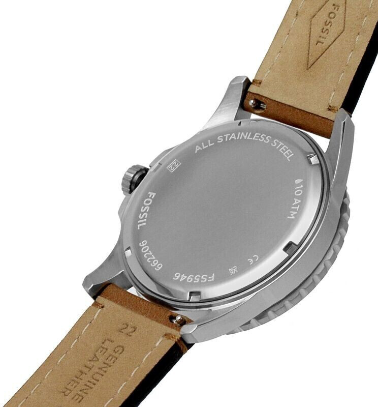 Reloj fossil all stainless steel 10 atm sale