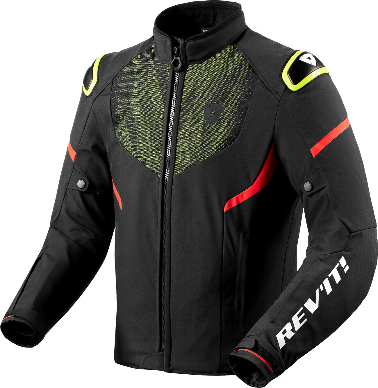 REV'IT! Blouson Hyperspeed 2 H2O noir/jaune fluo