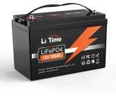 Shentec 24V 100Ah Lithium LifePO4 Batterie mit 100A BMS, Max
