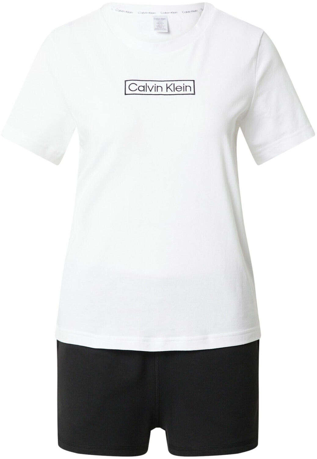 Calvin Klein Pyjama-Set (000QS6804E) white/black