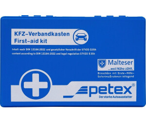 PETEX KFZ-Verbandkasten DIN 13164:2022 blau ab 5,95 €