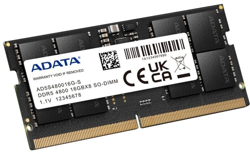 ADATA 16GB DDR5-4800 (AD5S480016G-S) ab 202.9 € | Vergleiche 16