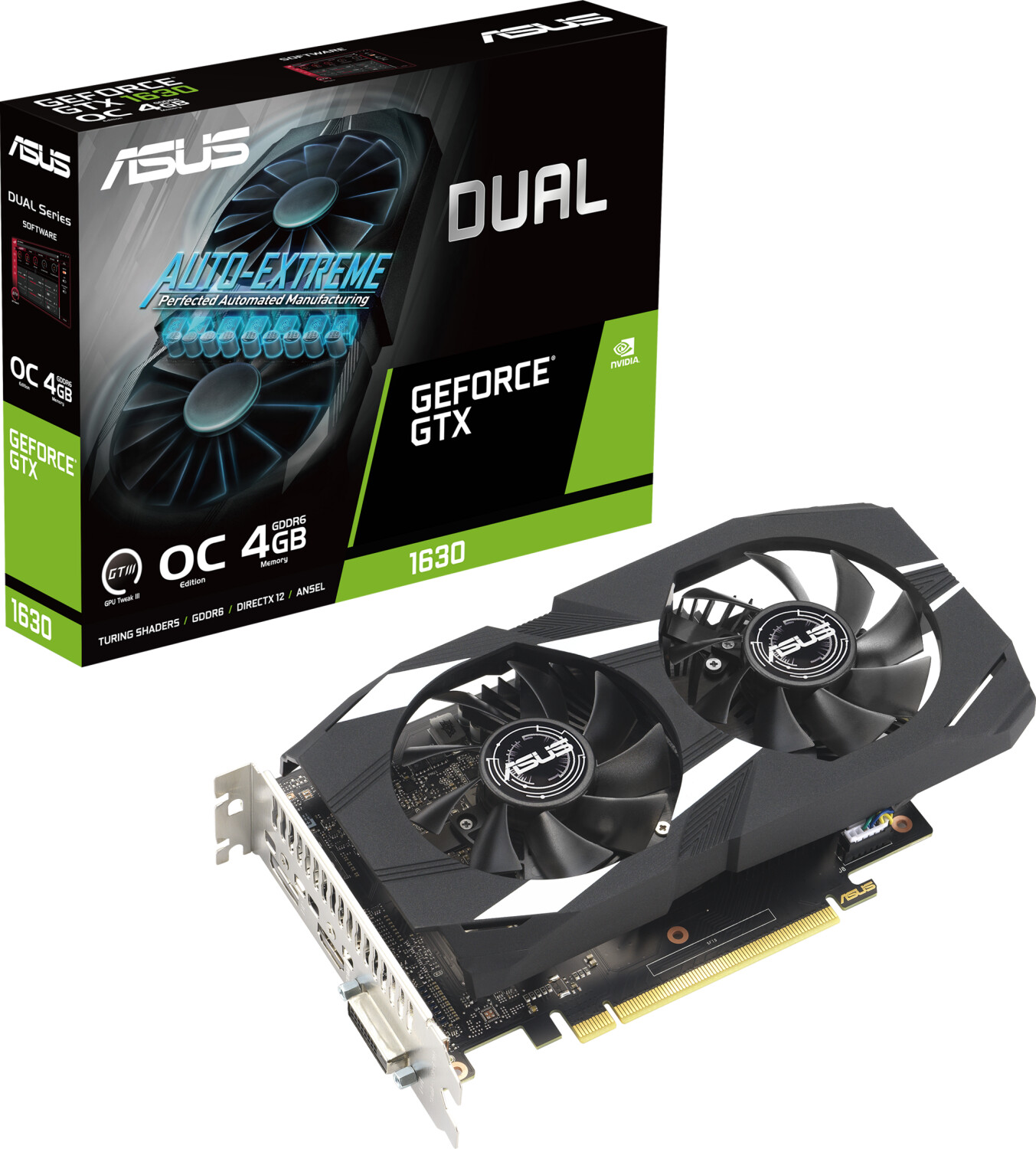Asus GeForce GTX 1630 Dual OC