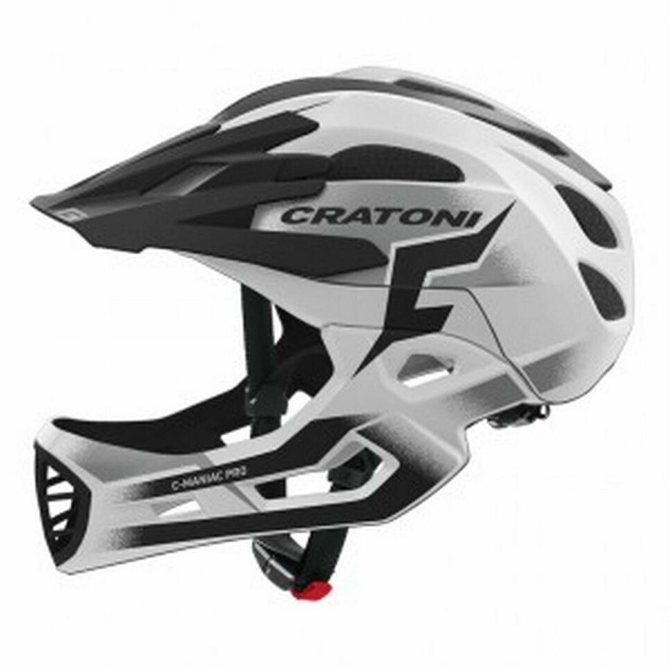 Photos - Bike Helmet Cratoni C-Maniac Pro white/black 