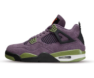 Black purple jordan 4 new arrivals