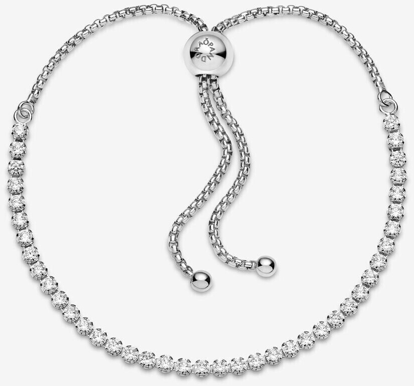 Pandora Sparkling Slider Tennis Bracelet Sterling Silver