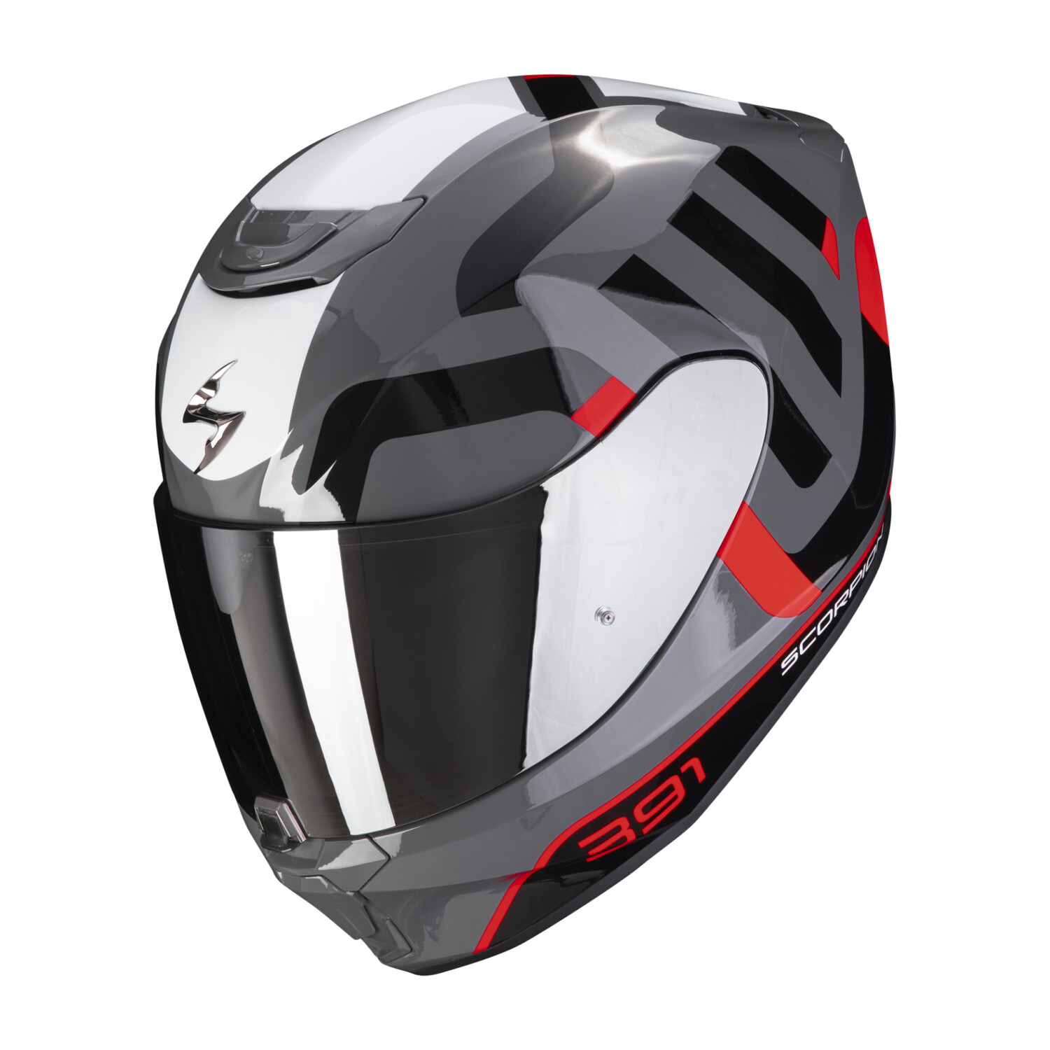 Scorpion Exo 391 Arok gris/rouge/noir