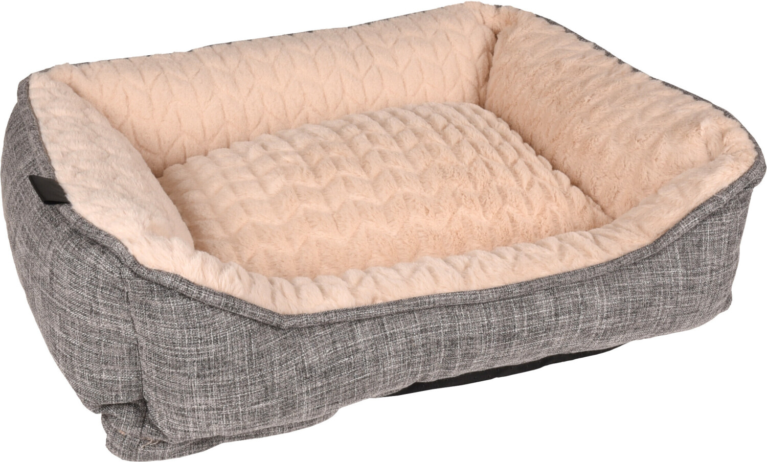 Flamingo Zupo Panier rectangle gris 50 x 40 x 16 cm (518978)