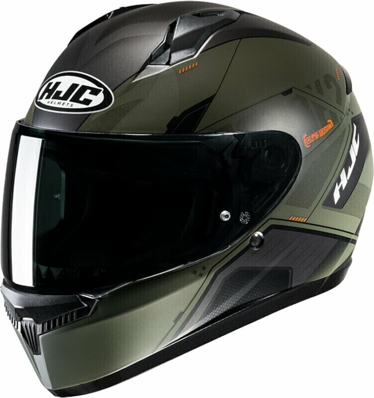 HJC C10 Inka MC7SF kaki/orange