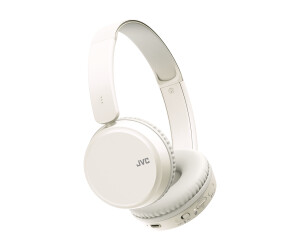 Auriculares inalámbricos  JVC HAS36WWU, Diadema, Bluetooth 5.2, Autonomía  35 h, Micrófono, Blanco