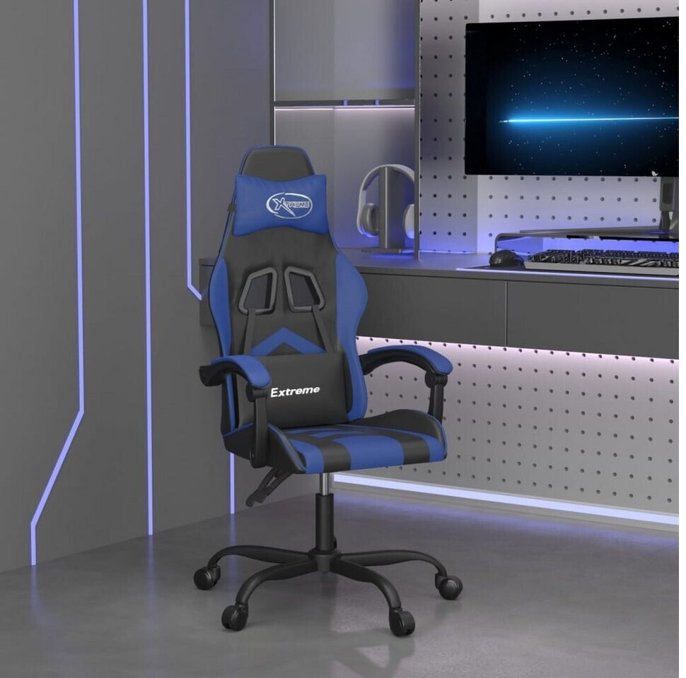 vidaXL Fauteuil gamer en cuir synthétique (3143890-3143901)