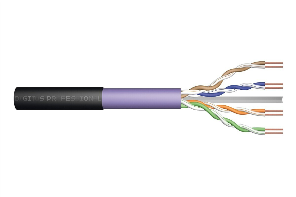 Digitus Patch Cable CAT6 500m Black