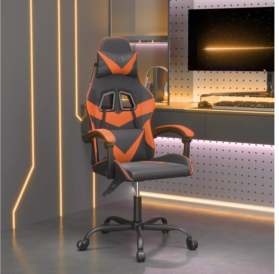 vidaXL Fauteuil gamer en cuir synthétique (3143842-3143853)
