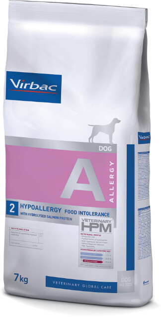 Virbac Veterinary HPM 2-Hypoallergy Food intolerance pour chien (7 kg)