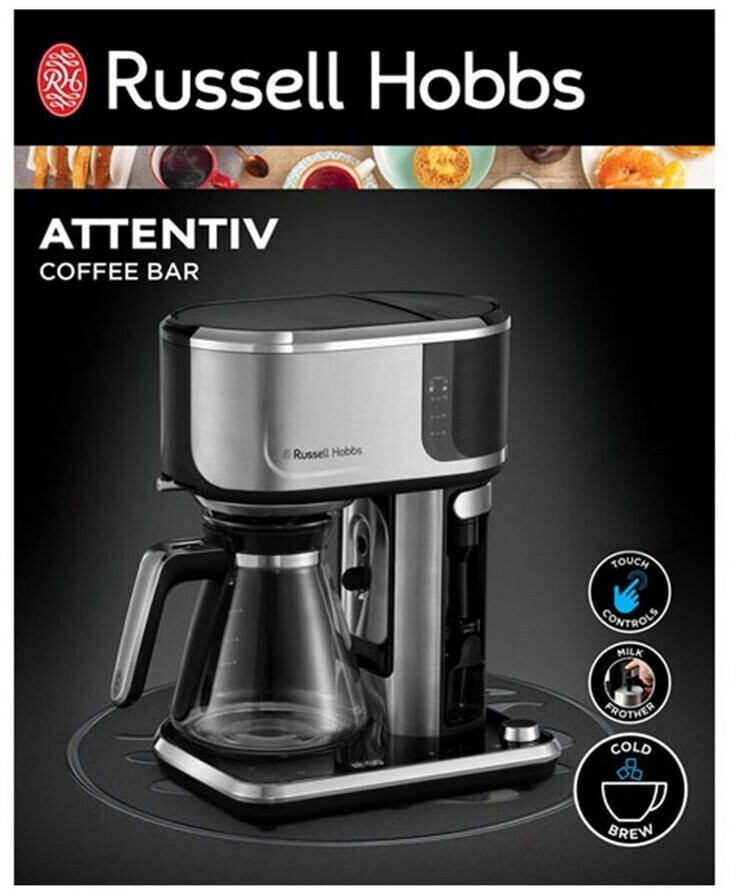 Filterkaffeemaschine Preisvergleich | Russell 26230-56 Attentiv Coffee € Hobbs bei Bar 129,99 ab