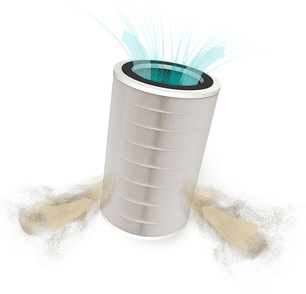 Duux tube store smart air purifier