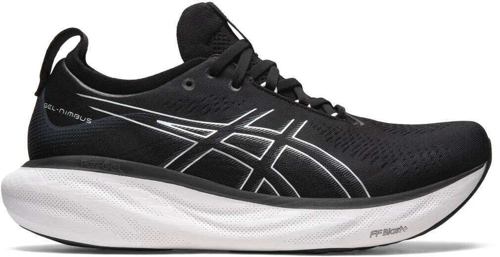 Asics Gel Nimbus 25 Wide 1011B625 black pure silver ab 140 00 Preisvergleich bei idealo