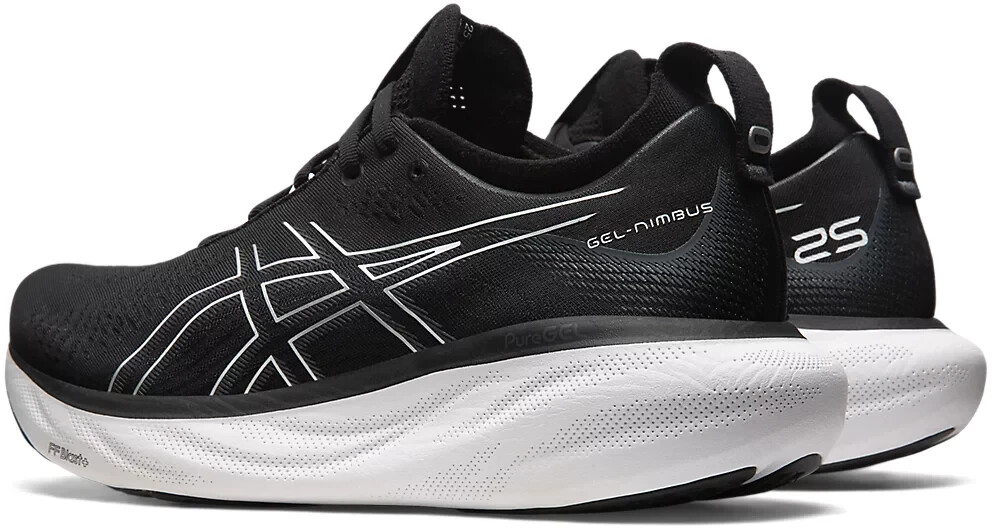 Asics Gel Nimbus 25 Wide 1011B625 black pure silver ab 140 00 Preisvergleich bei idealo