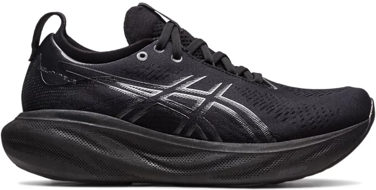 Asics nimbus black womens outlet