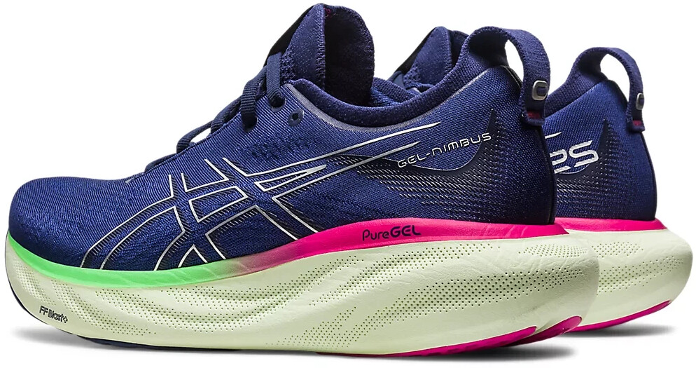 Asics Gel Nimbus 25 Women 1012B356 indigo blue pure silver au meilleur prix sur idealo