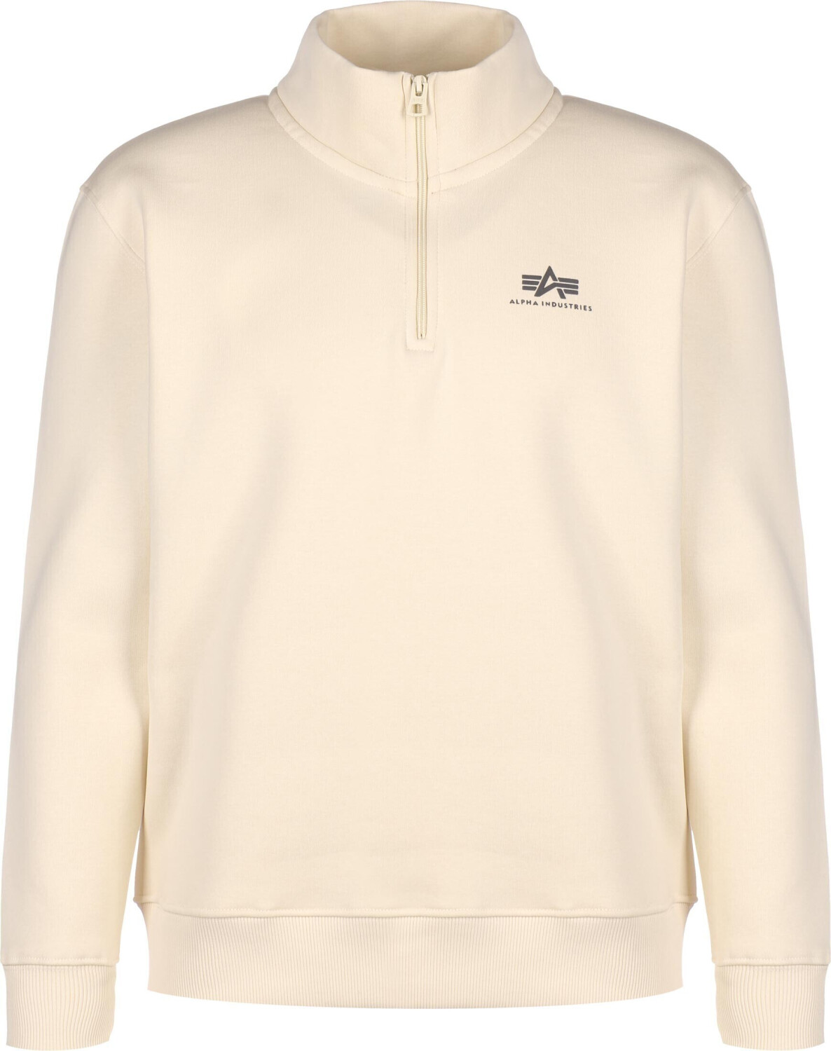 Alpha Industries Half Zip Sweatshirt white (108308-578)