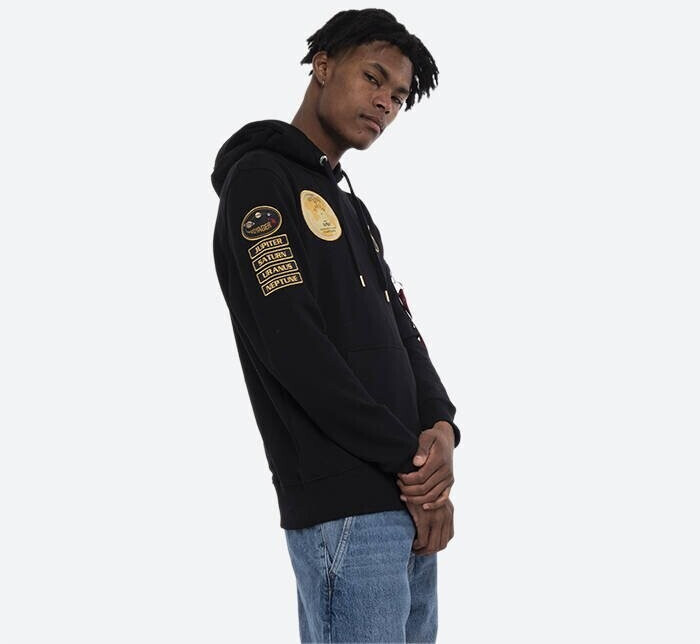 Alpha industries nasa hoodie black cheap