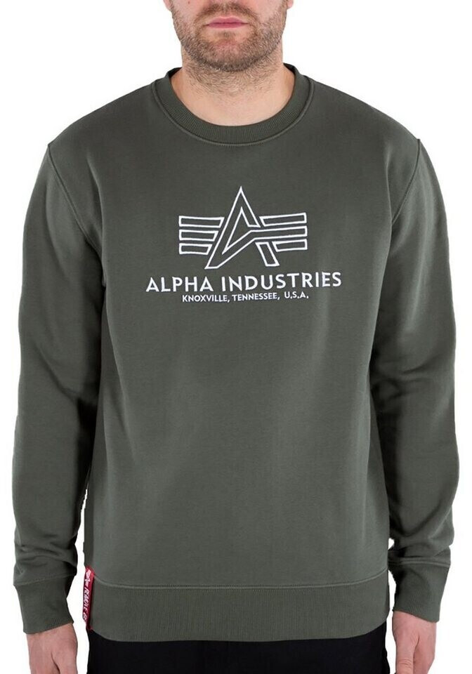 Alpha Industries Basic Embroidery Sweatshirt green (118302-142)