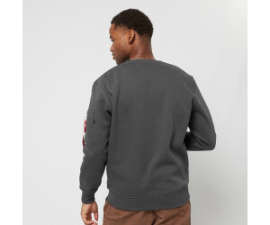 Alpha Industries Label Sweatshirt grey | idealo 51,49 en precios € (118312-136) desde Compara