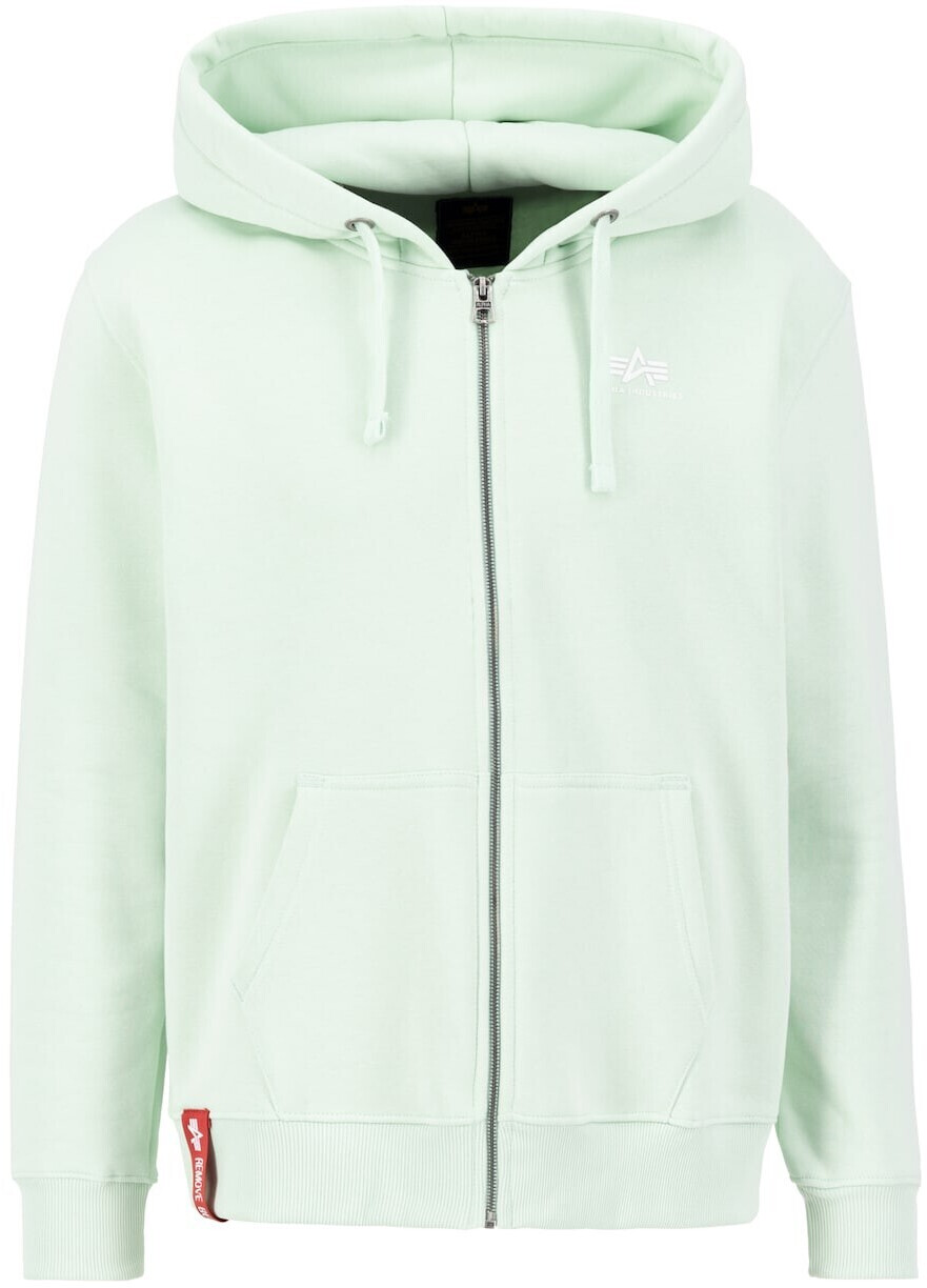 Alpha Industries Basic Zip Sl Hoodie green (118342-043)