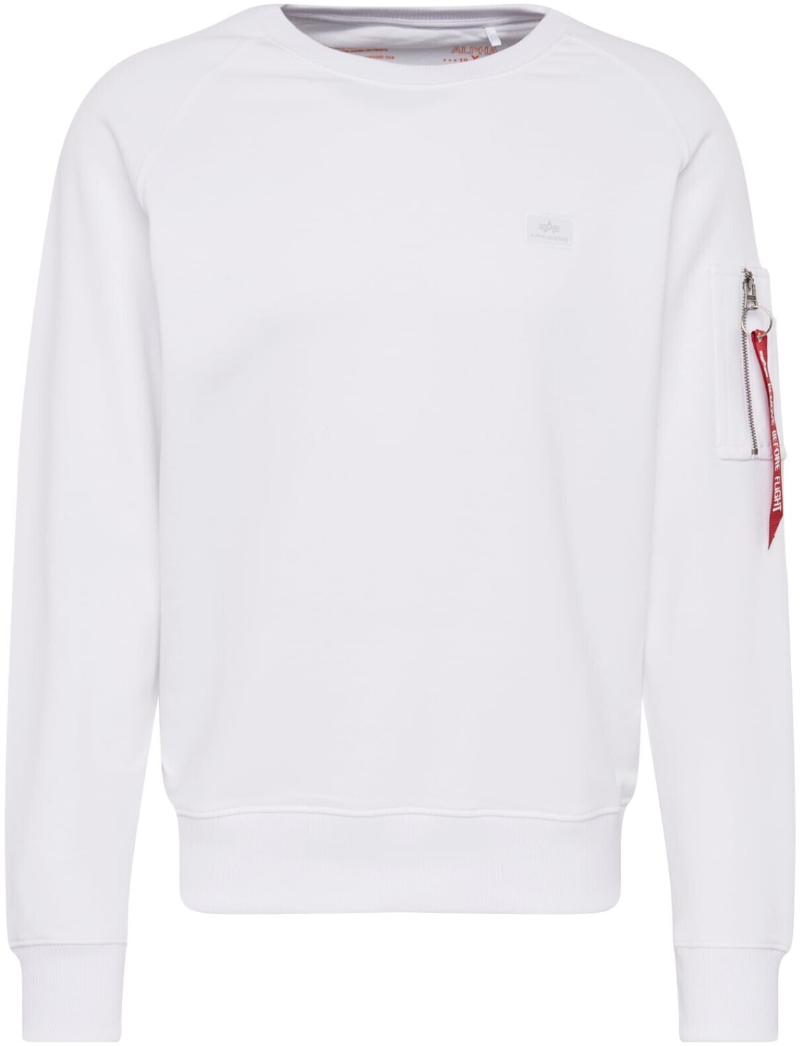 Alpha Industries X-fit Sweatshirt white ) (158320-009)