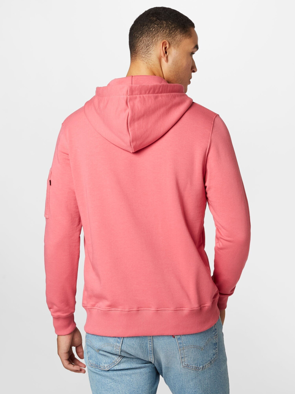 Alpha industries pink top hoodie