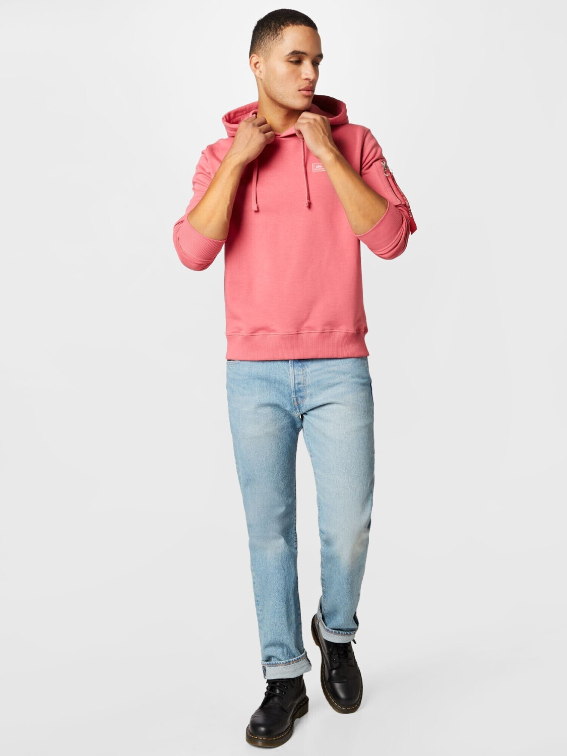Alpha Industries X fit Hoodie rose 158321 49 ab 54 49