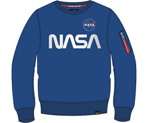 Buy Alpha Industries Nasa Reflective Sweatshirt blue 178309 539