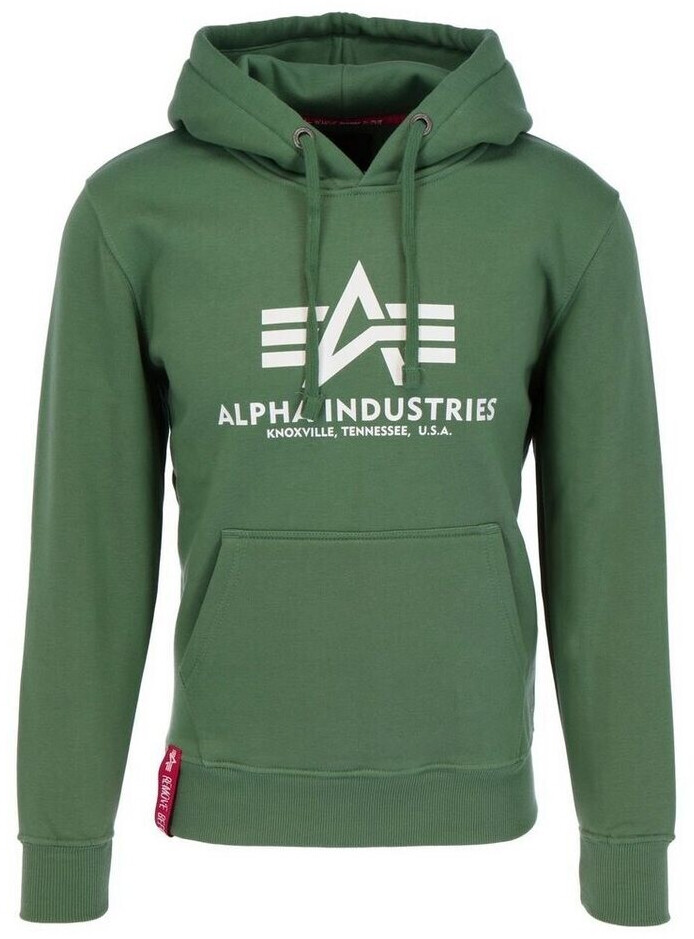 Alpha Industries | Preisvergleich ab Basic bei green 28,42 (178312-659) Hoodie €