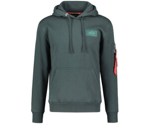 Alpha Industries Back Print Hoodie dark petrol 178318 353 ab 59 95 Preisvergleich bei idealo