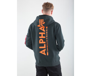 Alpha industries hoodie dark petrol new arrivals