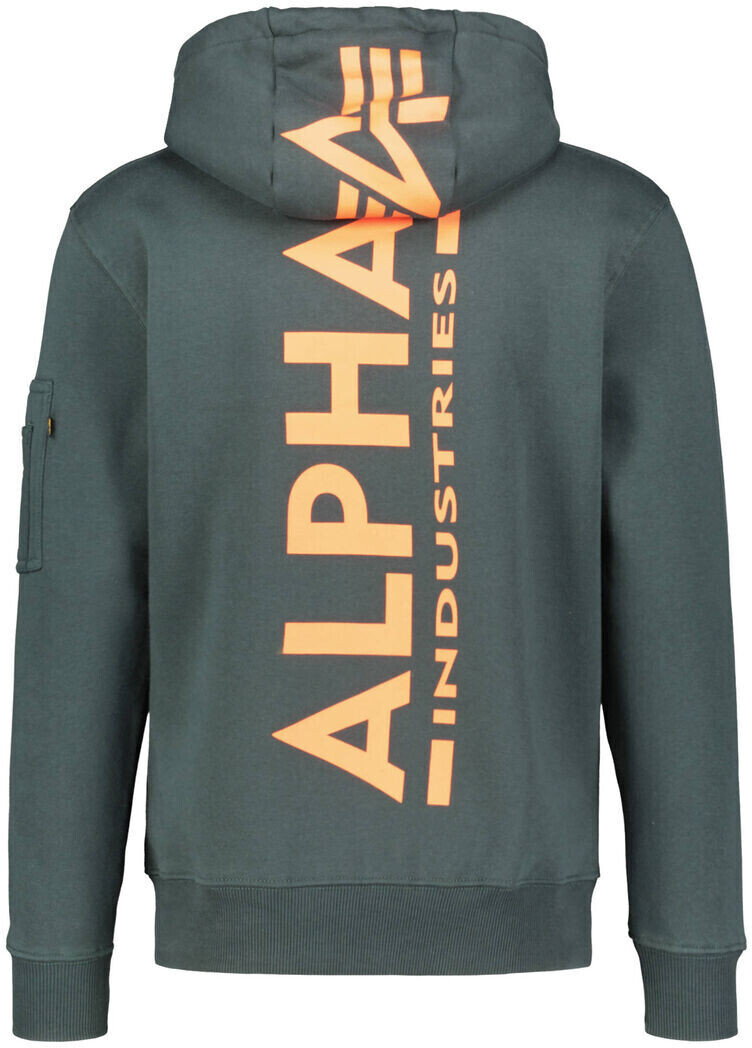 Alpha industries hoodie top dark petrol