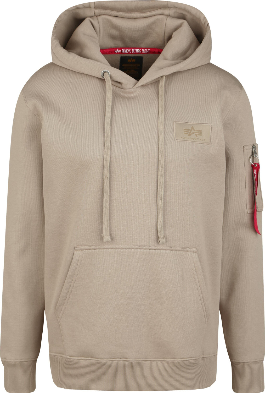 Alpha back hotsell print hoodie