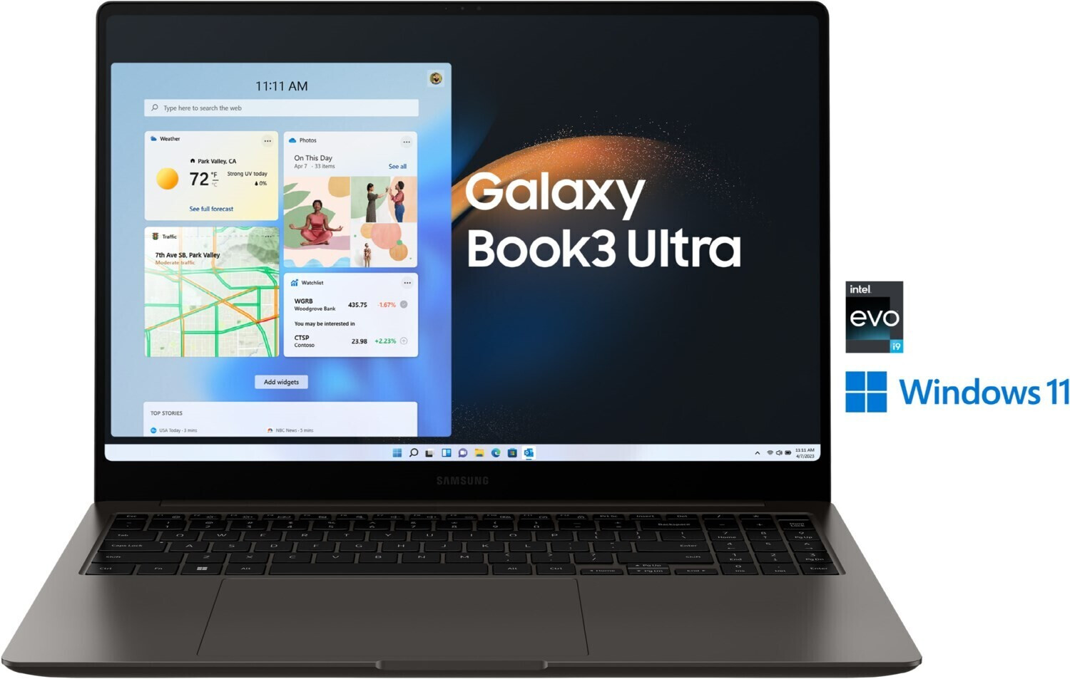 Samsung Ordinateur portable Galaxy Book3 Ultra 16'' I7 Graphite EVO pas  cher 