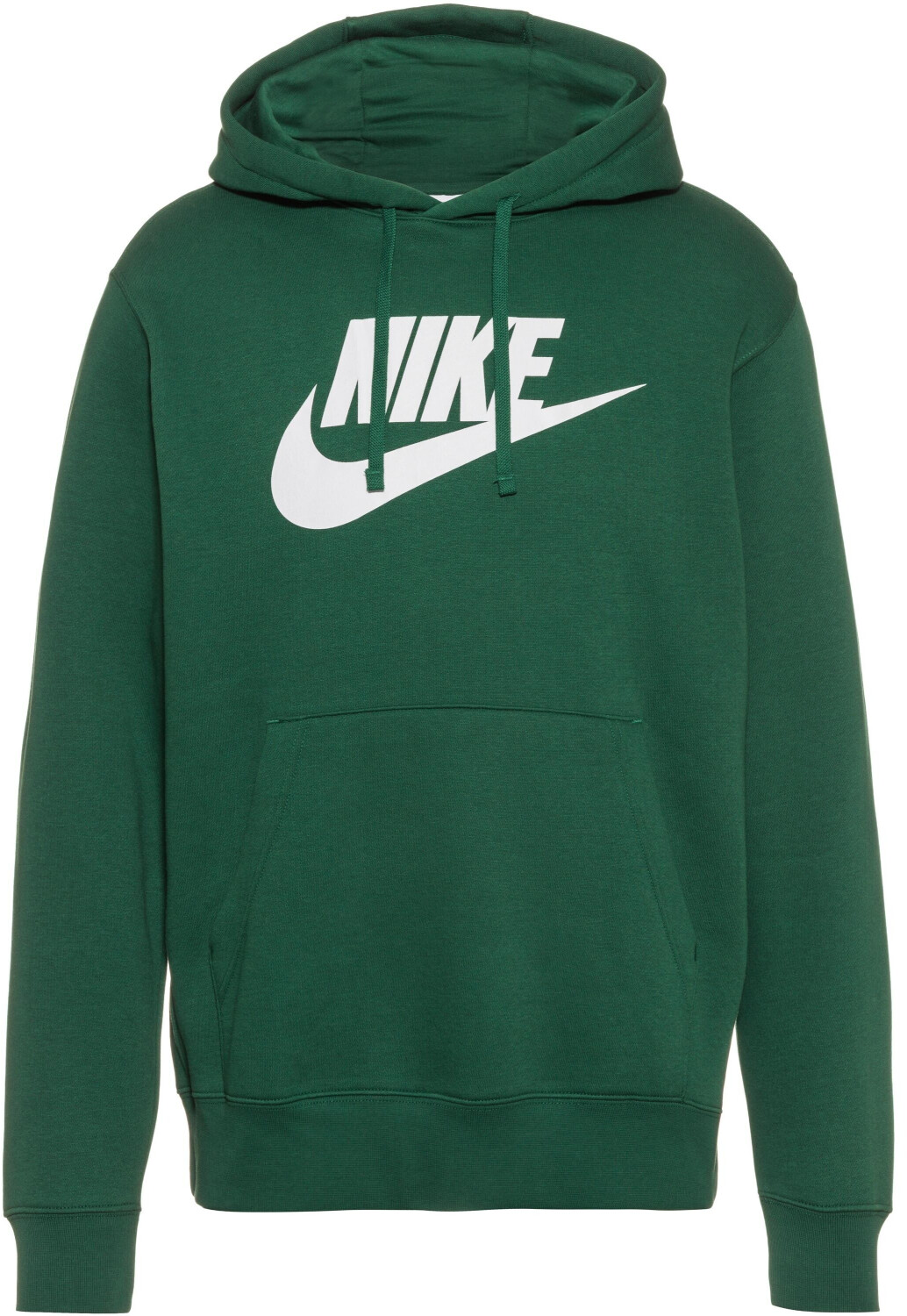 Nike Club Fleece Graphic Pullover Hoodie (BV2973) gorge green/gorge green/white