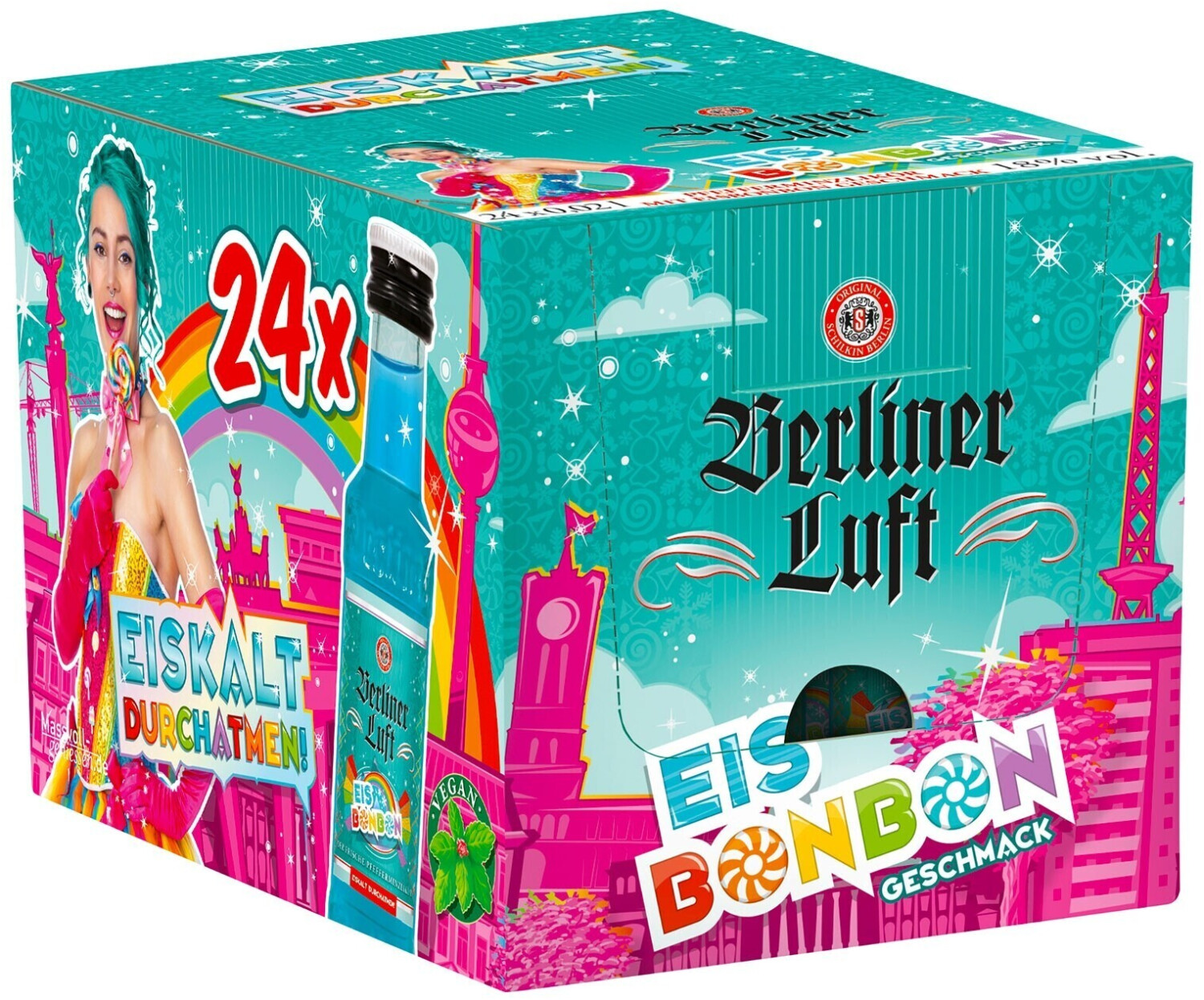 Schilkin Berliner Luft Eisbonbon 24x0,02l 18%