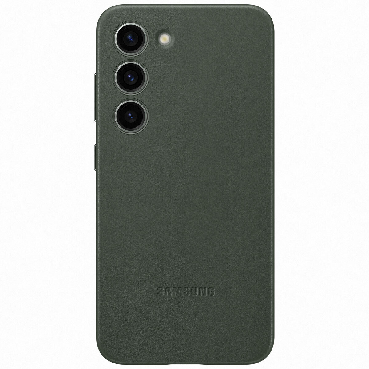 Samsung Leather Backcover (Galaxy S23) Green