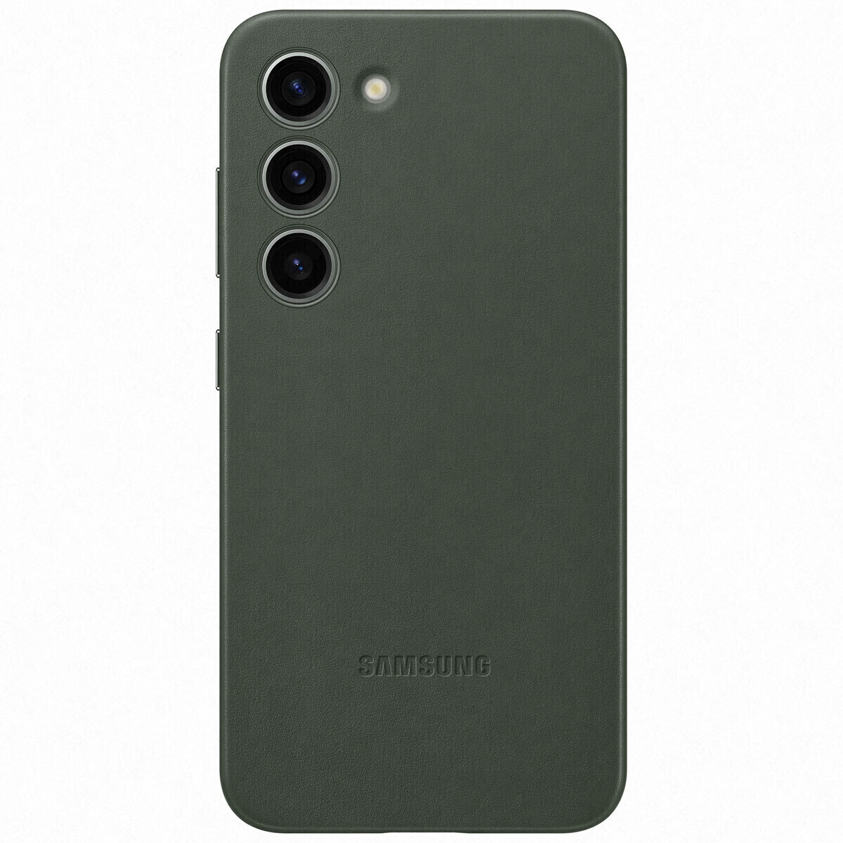Samsung Leather Backcover (Galaxy S23) Green