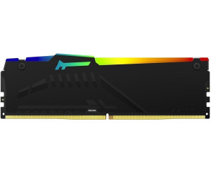 Kingston FURY Beast - DDR5 - kit - 32 Go: 2 x 16 Go - DIMM 288 broches -  6000 MHz / PC5-48000 - CL36 - 1.35 V - mémoire sans tampon - on-die ECC -  noir - Mémoire RAM à la Fnac