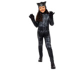 Batman Costume da donna da Catwoman con maschera, ideale come travestimento  per Halloween e carnevale nero S