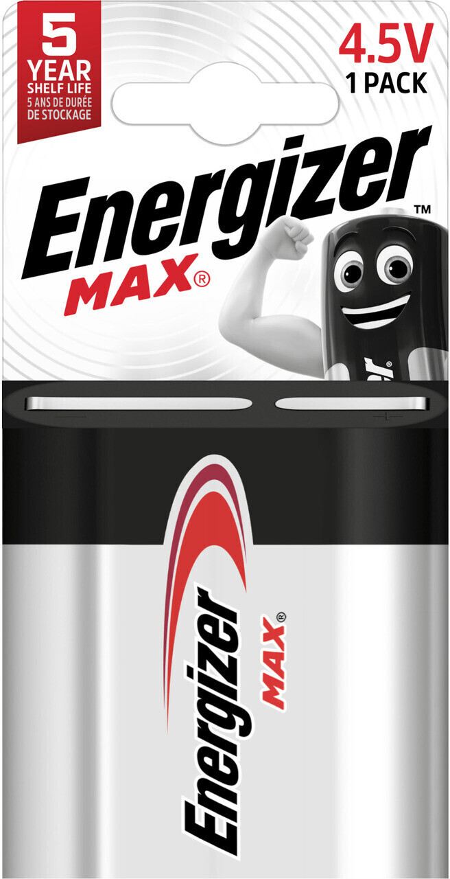Energizer Max 4,5V Flachbatterie (3LR12) ab 2,55 €